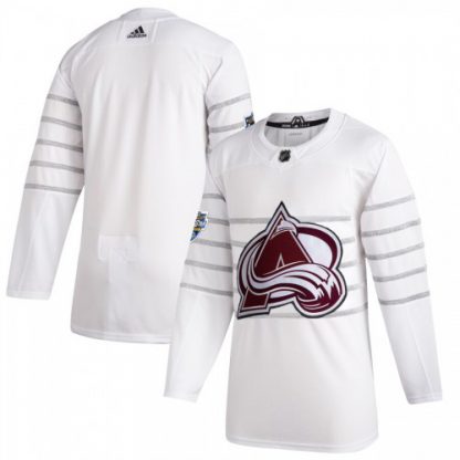 Men's Colorado Colorado Avalanche Adidas White 2020 NHL All-Star Game Authentic Jersey
