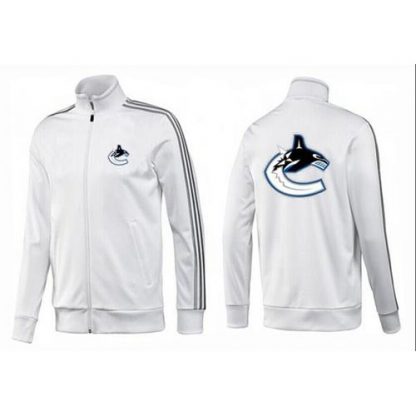 NHL Vancouver Vancouver Canucks Zip Columbus Blue Jackets White-2
