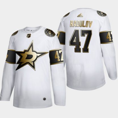 Dallas Dallas Stars #47 Alexander Radulov Men's Adidas White Golden Edition Limited Stitched NHL Jersey?