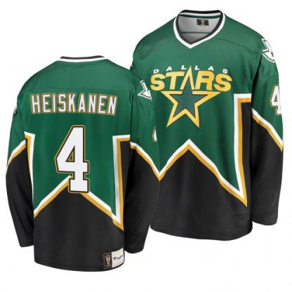 Dallas Dallas Stars #4 Miro Heiskanen Kelly Green Men's Heritage Premier Breakaway Player NHL Jersey