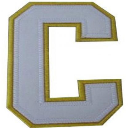 Stitched Dallas Dallas Stars Alternate Captain White C Patch
