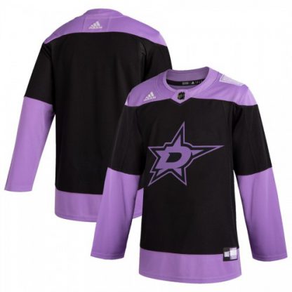 Dallas Dallas Stars Adidas Hockey Fights Cancer Practice Jersey Black