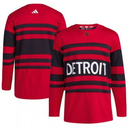 Detroit Detroit Red Wings Blank Men's adidas Reverse Retro 2.0 Authentic Player Jersey - Red
