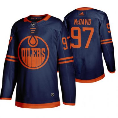 Edmonton Edmonton Oilers #97 Connor McDavid Blue 2019-20 Third Alternate Jersey
