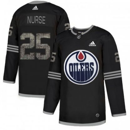 Adidas Edmonton Oilers #25 Darnell Nurse Black Authentic Classic Stitched NHL Jersey