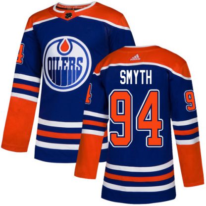 Adidas Edmonton Oilers #94 Ryan Smyth Royal Blue Alternate Authentic Stitched NHL Jersey