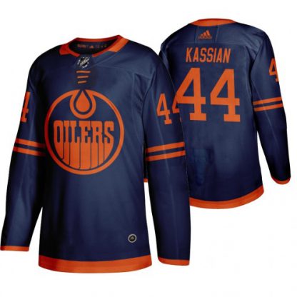 Edmonton Edmonton Oilers #44 Zack Kassian Blue 2019-20 Third Alternate Jersey