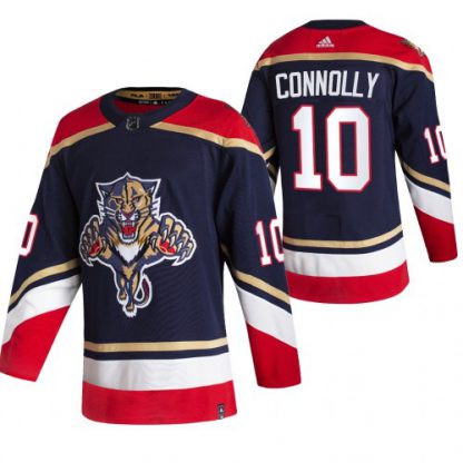 Florida Florida Panthers #10 Brett Connolly Black Men's Adidas 2020-21 Reverse Retro Alternate NHL Jersey