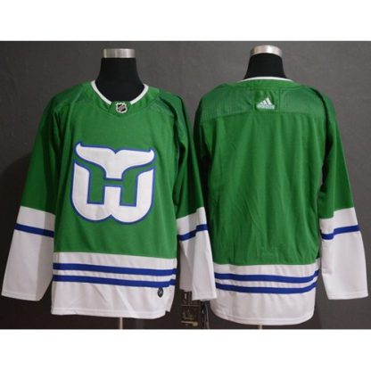 Adidas Hartford Whalers Blank Green Authentic Stitched NHL Jersey