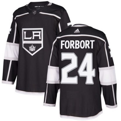 Adidas Los Angeles Kings #24 Derek Forbort Black Home Authentic Stitched NHL Jersey