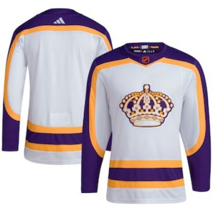 Los Angeles Los Angeles Kings Blank Men's adidas Reverse Retro 2.0 Authentic Player Jersey - White