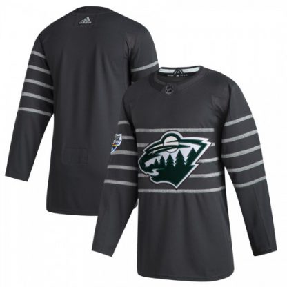 Men's Minnesota Minnesota Wild Adidas Gray 2020 NHL All-Star Game Authentic Jersey