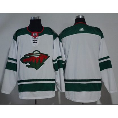 Adidas Minnesota Wild Blank White Road Authentic Stitched NHL Jersey