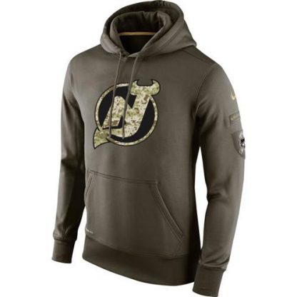Men's New Jersey New Jersey Devils Nike Salute To Service NHL Hoodie