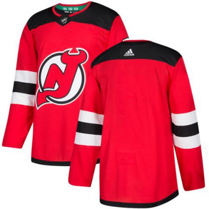 Adidas New Jersey Devils Blank Red Authentic Stitched NHL Jersey