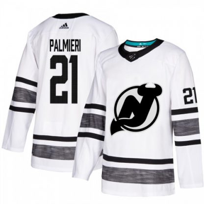 Adidas New Jersey Devils #21 Kyle Palmieri White Authentic 2019 All-Star Stitched NHL Jersey