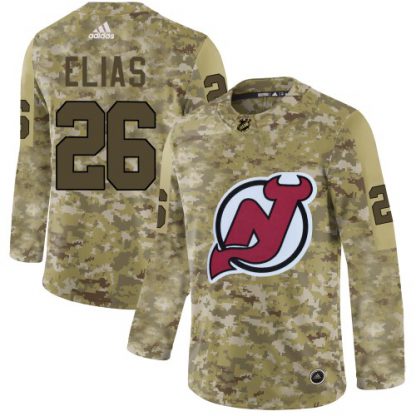 Adidas New Jersey Devils #26 Patrik Elias Camo Authentic Stitched NHL Jersey