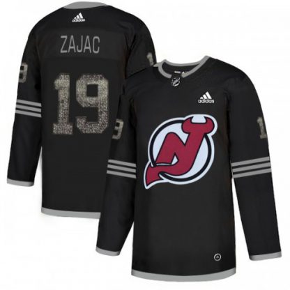 Adidas New Jersey Devils #19 Travis Zajac Black Authentic Classic Stitched NHL Jersey