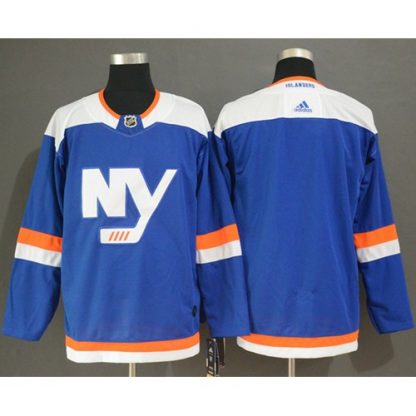 Adidas New York Islanders Blank Blue Alternate Authentic Stitched NHL Jersey