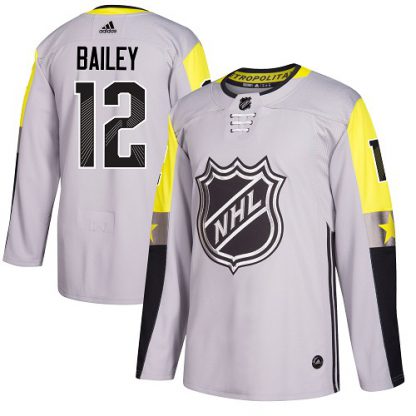 Adidas New York Islanders #12 Josh Bailey Gray 2018 All-Star Metro Division Authentic Stitched Youth NHL Jersey