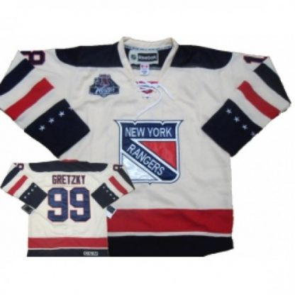 New York Rangers #99 Wayne Gretzky White Stitched CCM 2012 Winter Classic NHL Jersey