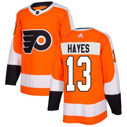 Adidas Philadelphia Flyers #13 Kevin Hayes Orange Home Authentic Stitched NHL Jersey