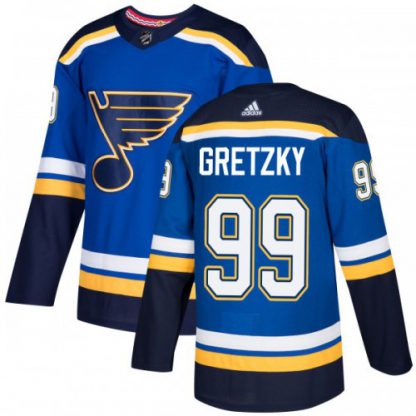 Adidas St. Louis Blues #99 Wayne Gretzky Blue Home Authentic Stitched NHL Jersey