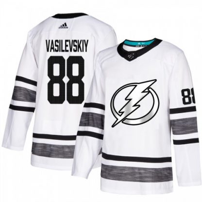 Adidas Tampa Bay Lightning #88 Andrei Vasilevskiy White Authentic 2019 All-Star Stitched NHL Jersey