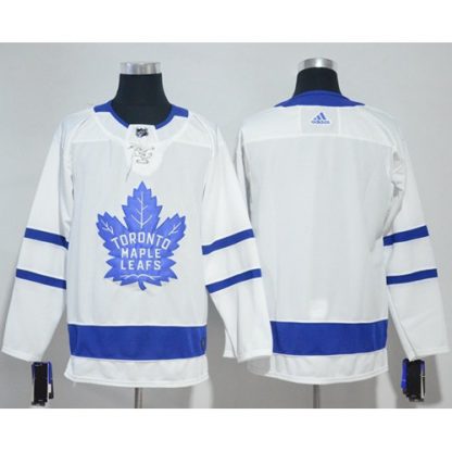 Adidas Toronto Maple Leafs Blank White Road Authentic Stitched NHL Jersey