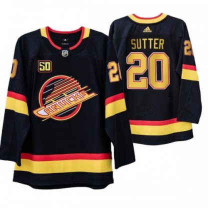 Vancouver Vancouver Canucks #20 Brandon Sutter 50th Anniversary Skate 2019-20 Jersey