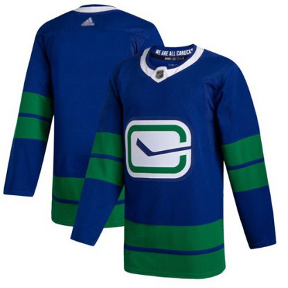 Adidas Vancouver Canucks Blank Blue Alternate Authentic Stitched NHL Jersey