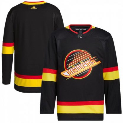 Vancouver Vancouver Canucks Blank Men's adidas Black Alternate Authentic Pro Primegreen Player Jersey