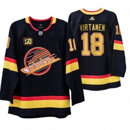 Vancouver Vancouver Canucks #18 Jake Virtanen 50th Anniversary Skate 2019-20 Jersey