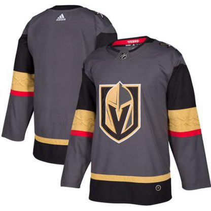 Adidas Vegas Golden Knights Blank Grey Home Authentic Stitched NHL Jersey