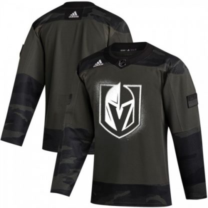 Vegas Vegas Golden Knights Adidas 2019 Veterans Day Authentic Practice NHL Jersey Camo