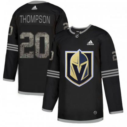 Adidas Vegas Golden Knights #20 Paul Thompson Black Authentic Classic Stitched NHL Jersey