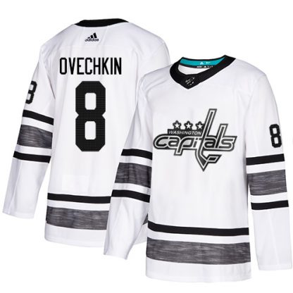Adidas Washington Capitals #8 Alex Ovechkin White Authentic 2019 All-Star Stitched NHL Jersey