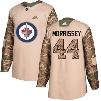 Adidas Winnipeg Jets #44 Josh Morrissey Camo Authentic 2017 Veterans Day Stitched NHL Jersey