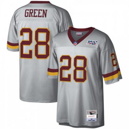 Washington Washington Commanders #28 Darrell Green Mitchell & Ness NFL 100 Retired Player Platinum Jersey