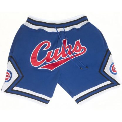 Chicago Chicago Cubs Shorts (Royal) JUST DON By Mitchell & Ness