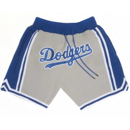 Los Angeles Los Angeles Dodgers Shorts (Grey) JUST DON By Mitchell & Ness