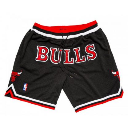 Chicago Chicago Bulls Shorts (Black) JUST DON By Mitchell & Ness