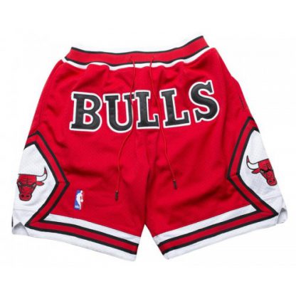 Chicago Chicago Bulls Shorts (Red) JUST DON By Mitchell & Ness_1