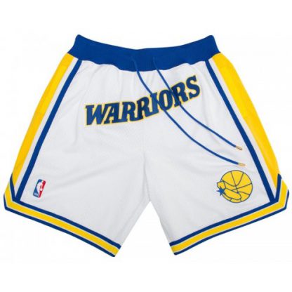 Golden State Golden State Warriors (White) JUST DON By Mitchell & Ness