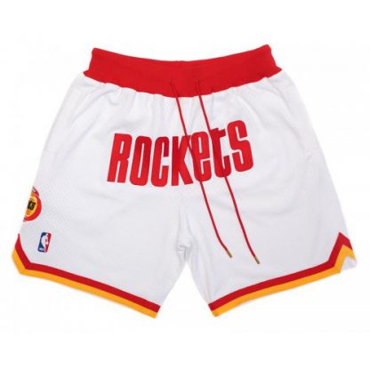 Houston Houston Rockets (White) JUST DON By Mitchell & Ness