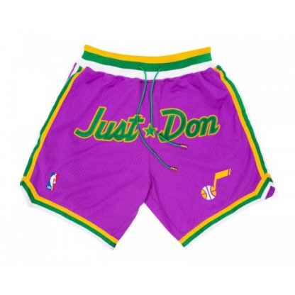 Just Don Shorts (Utah Jazz) JUST DON By Mitchell & Ness