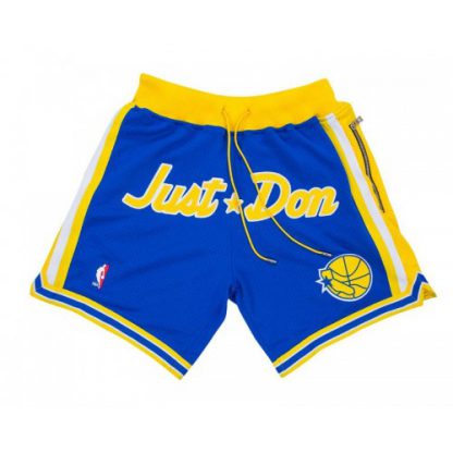 Just Don Shorts (Golden State Warriors) JUST DON By Mitchell & Ness