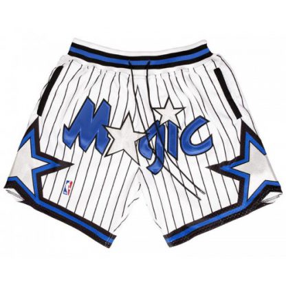 Orlando Orlando Magic Shorts (White) JUST DON By Mitchell & Ness