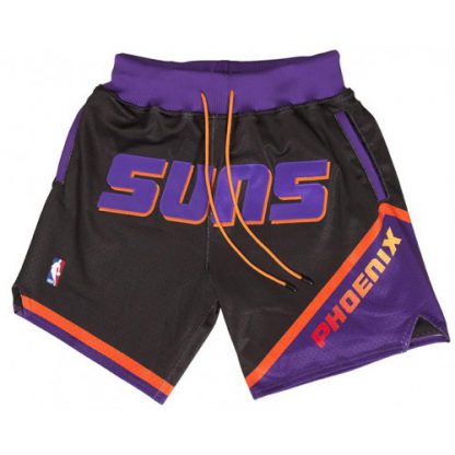 Phoenix Phoenix Suns Shorts (Black) JUST DON By Mitchell & Ness