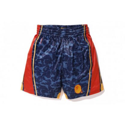 A BATHING APE x MITCHELL & NESS Golden State Golden State Warriors NBA Shorts